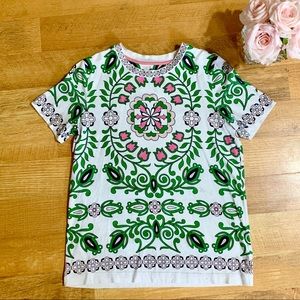 Tory Burch Vienna Garden Party Tee - Spring 2017